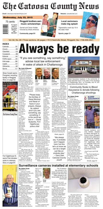 The Catoosa County News - 22 Jul 2015