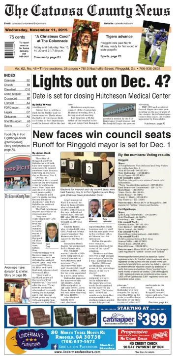 The Catoosa County News - 11 Nov 2015