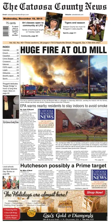 The Catoosa County News - 18 Nov 2015
