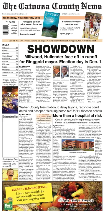 The Catoosa County News - 25 Nov 2015