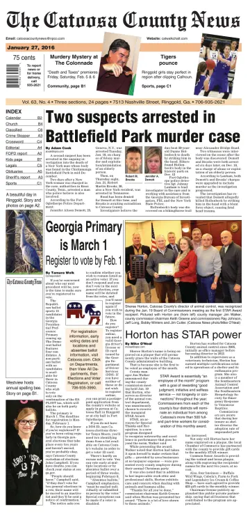 The Catoosa County News - 27 Jan 2016