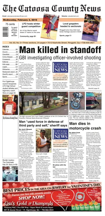 The Catoosa County News - 3 Feb 2016