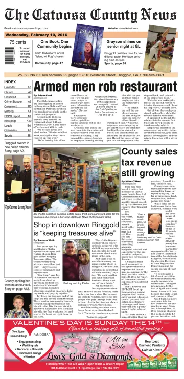 The Catoosa County News - 10 Feb 2016
