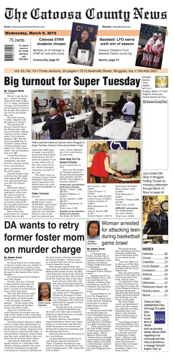 The Catoosa County News - 9 Mar 2016