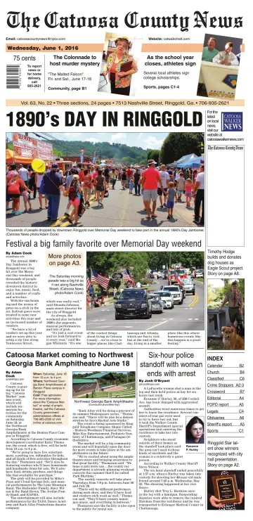 The Catoosa County News - 1 Jun 2016