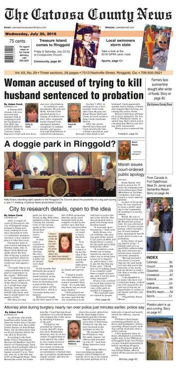 The Catoosa County News - 20 Jul 2016