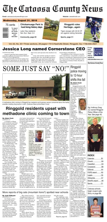 The Catoosa County News - 31 Aug 2016