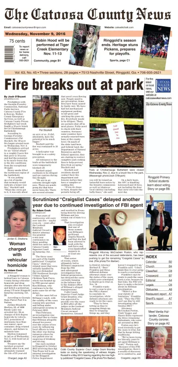 The Catoosa County News - 9 Nov 2016