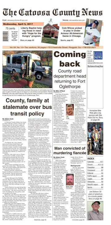 The Catoosa County News - 5 Apr 2017