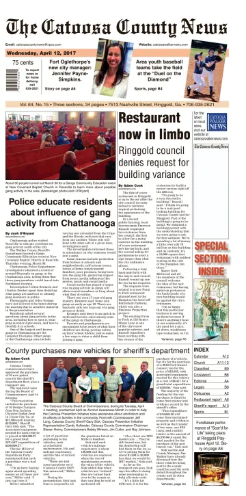The Catoosa County News - 12 Apr 2017