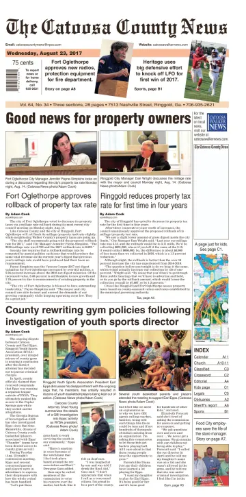 The Catoosa County News - 23 Aug 2017