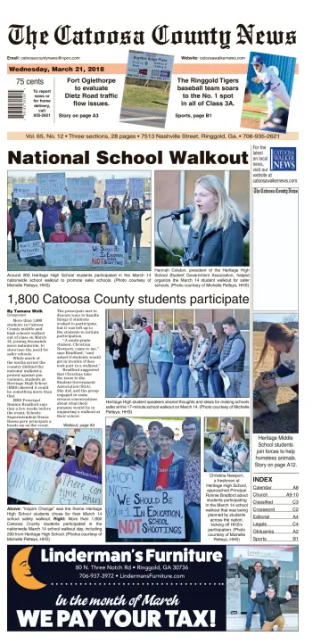 The Catoosa County News - 21 Mar 2018