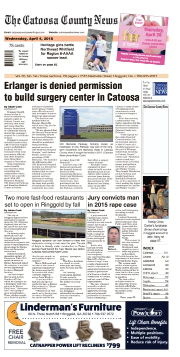 The Catoosa County News - 4 Apr 2018
