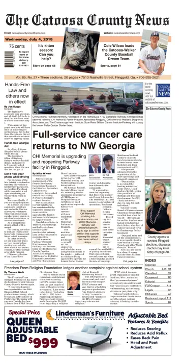The Catoosa County News - 4 Jul 2018
