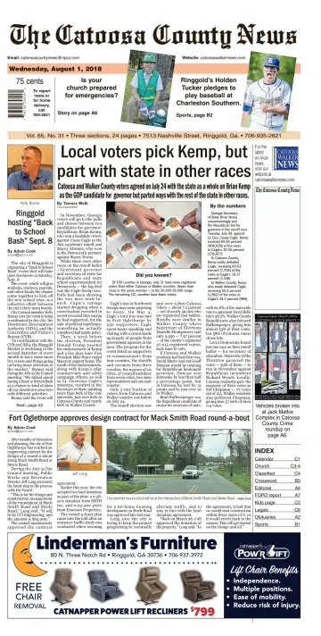 The Catoosa County News - 1 Aug 2018