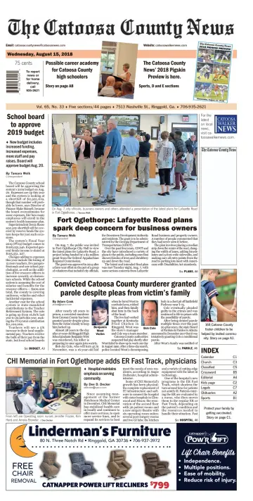 The Catoosa County News - 15 Aug 2018