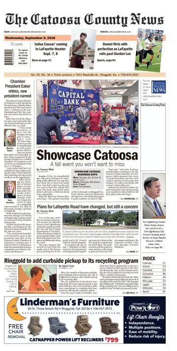 The Catoosa County News - 5 Sep 2018