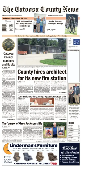 The Catoosa County News - 26 Sep 2018