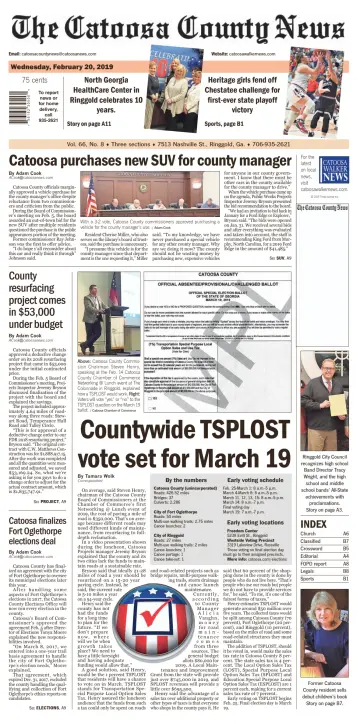 The Catoosa County News - 20 Feb 2019