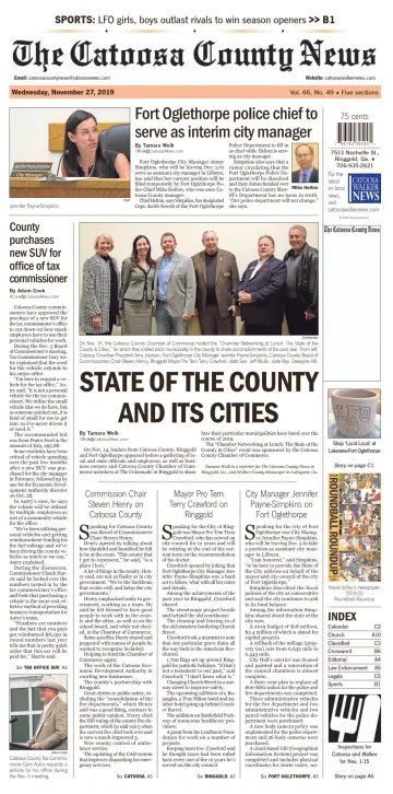 The Catoosa County News - 27 Nov 2019
