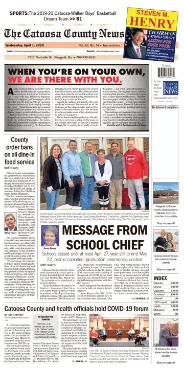 The Catoosa County News - 1 Apr 2020