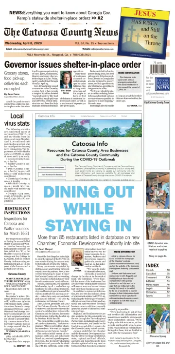 The Catoosa County News - 8 Apr 2020