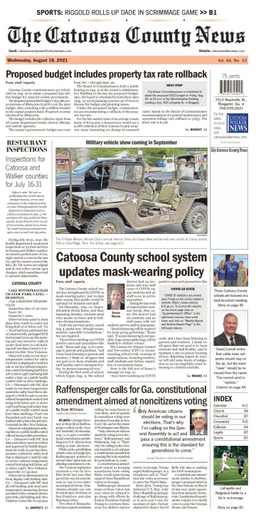 The Catoosa County News - 18 Aug 2021