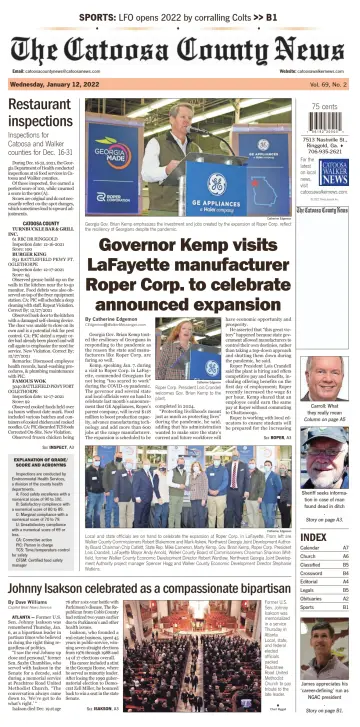 The Catoosa County News - 12 Jan 2022