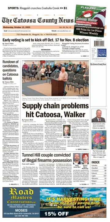 The Catoosa County News - 12 Oct 2022