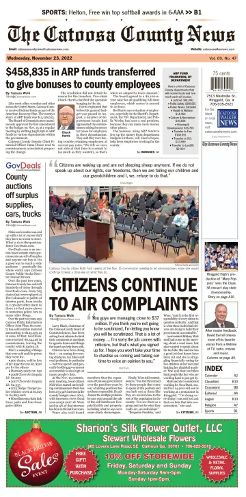 The Catoosa County News - 23 Nov 2022