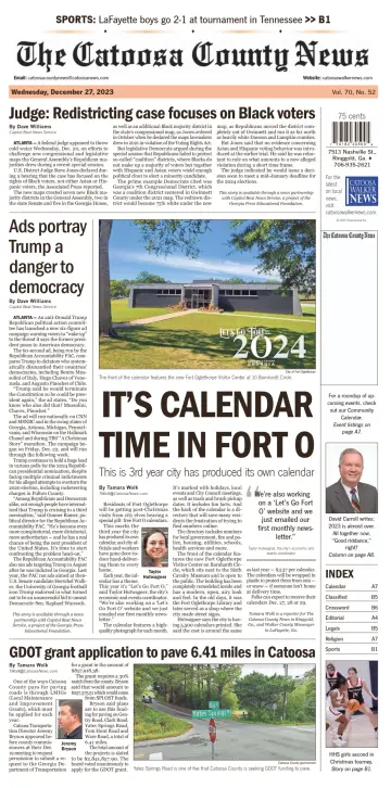 The Catoosa County News - 27 дек. 2023