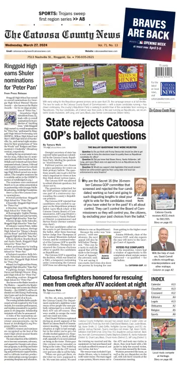 The Catoosa County News - 27 3월 2024