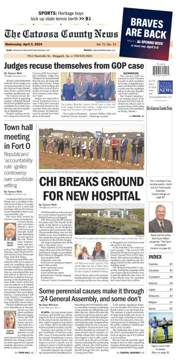 The Catoosa County News - 03 abril 2024