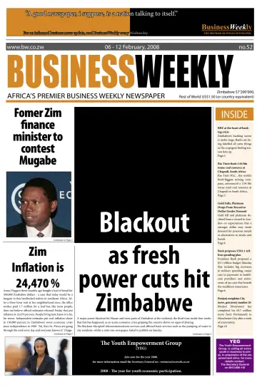 Business Weekly (Zimbabwe) - 6 Feb 2008