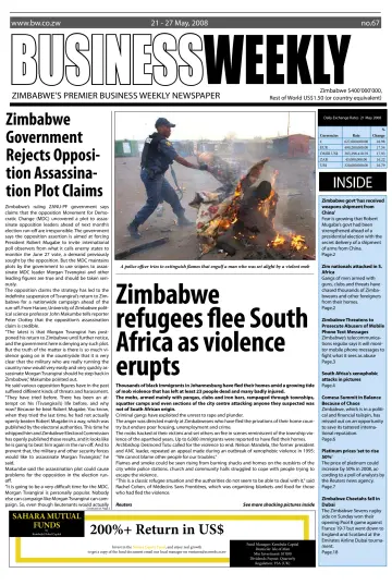 Business Weekly (Zimbabwe) - 21 May 2008