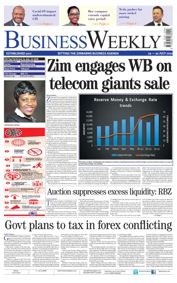 Business Weekly (Zimbabwe) - 24 Jul 2020