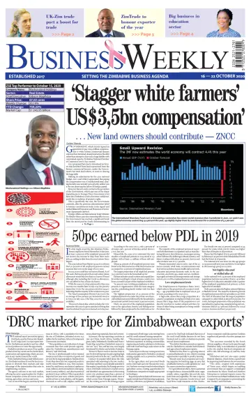 Business Weekly (Zimbabwe) - 16 Oct 2020