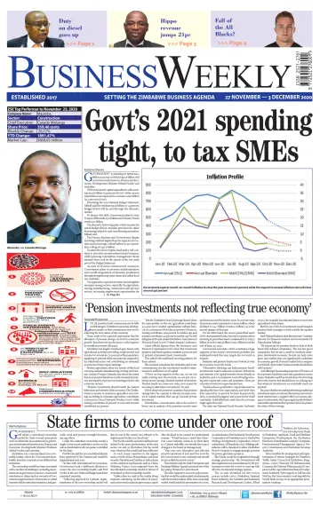 Business Weekly (Zimbabwe) - 27 Nov 2020