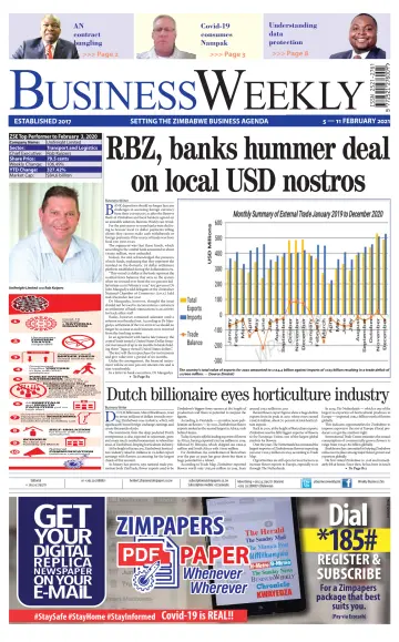 Business Weekly (Zimbabwe) - 5 Feb 2021