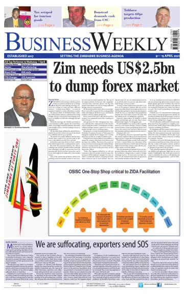 Business Weekly (Zimbabwe) - 9 Apr 2021