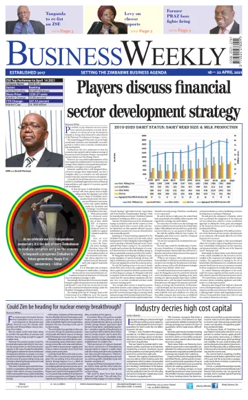Business Weekly (Zimbabwe) - 16 Apr 2021