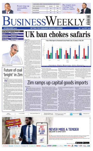Business Weekly (Zimbabwe) - 23 Jul 2021