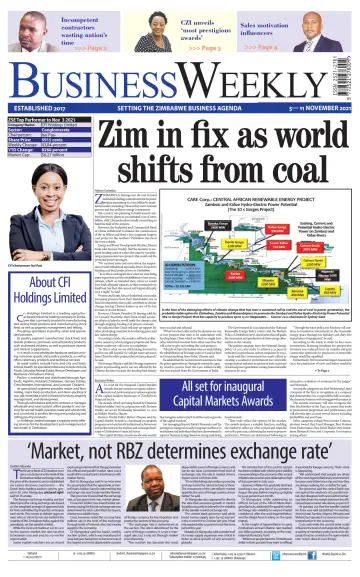 Business Weekly (Zimbabwe) - 5 Nov 2021