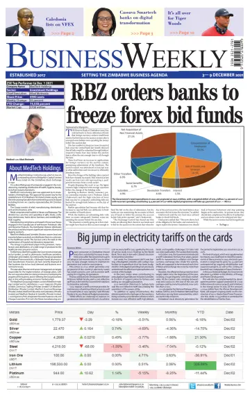 Business Weekly (Zimbabwe) - 3 Dec 2021