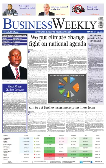 Business Weekly (Zimbabwe) - 18 Mar 2022