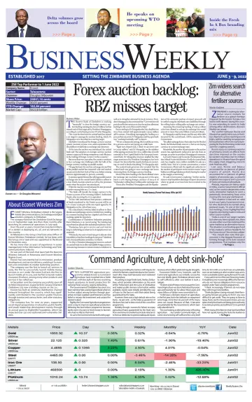 Business Weekly (Zimbabwe) - 3 Jun 2022