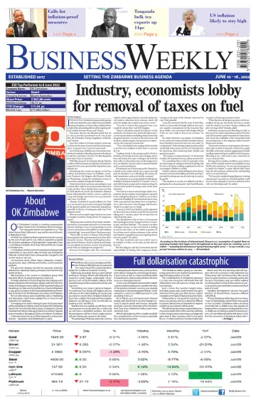 Business Weekly (Zimbabwe) - 10 Jun 2022