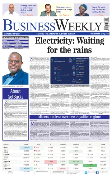 Business Weekly (Zimbabwe) - 9 Dec 2022