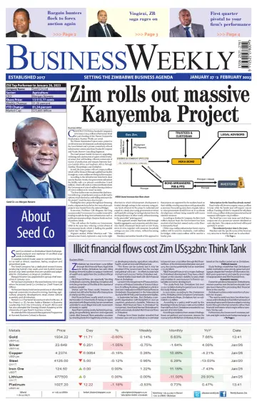 Business Weekly (Zimbabwe) - 27 Jan 2023