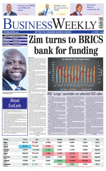 Business Weekly (Zimbabwe) - 5 May 2023